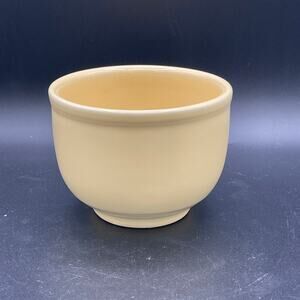 Vintage Homer Laughlin Yellow Soup Bowl